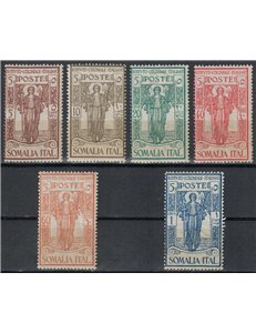 SOMALIA ITALIANA 1926 Istituto Coloniale Italiano 6v MNH**
