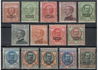 ITALIAN SOMALIA 1926-30 Ordinary series 14v MNH**