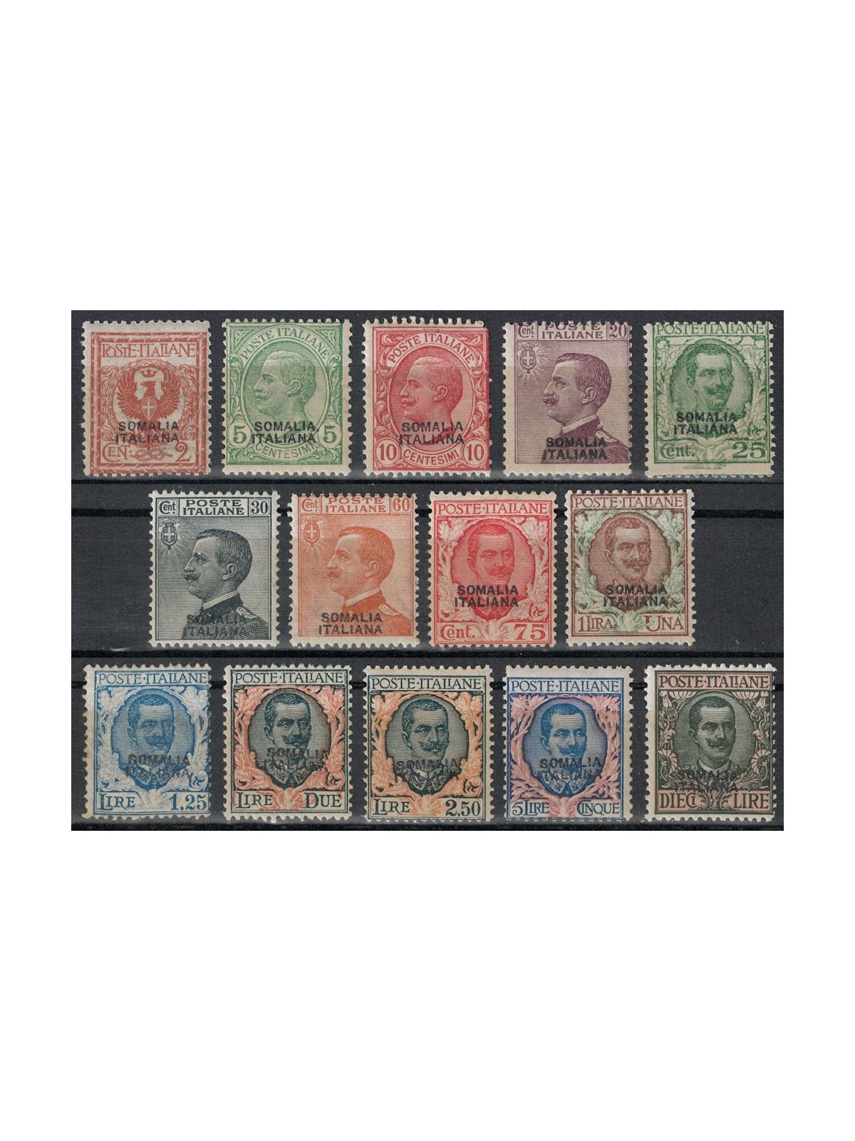 ITALIAN SOMALIA 1926-30 Ordinary series 14v MNH**