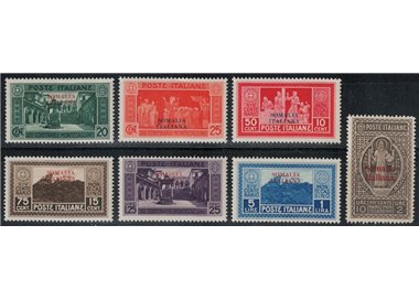 ITALIAN SOMALIA 1929 Abbey of Montecassino 7v MNH**