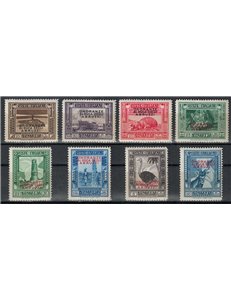 ITALIAN SOMALIA 1934 Honours to the Duke of Abruzzi 8v MNH**