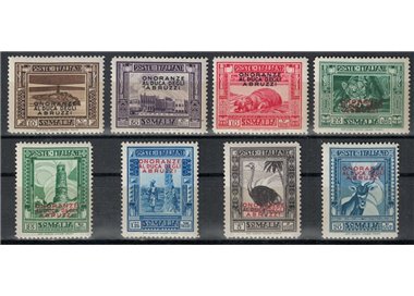 ITALIAN SOMALIA 1934 Honours to the Duke of Abruzzi 8v MNH**