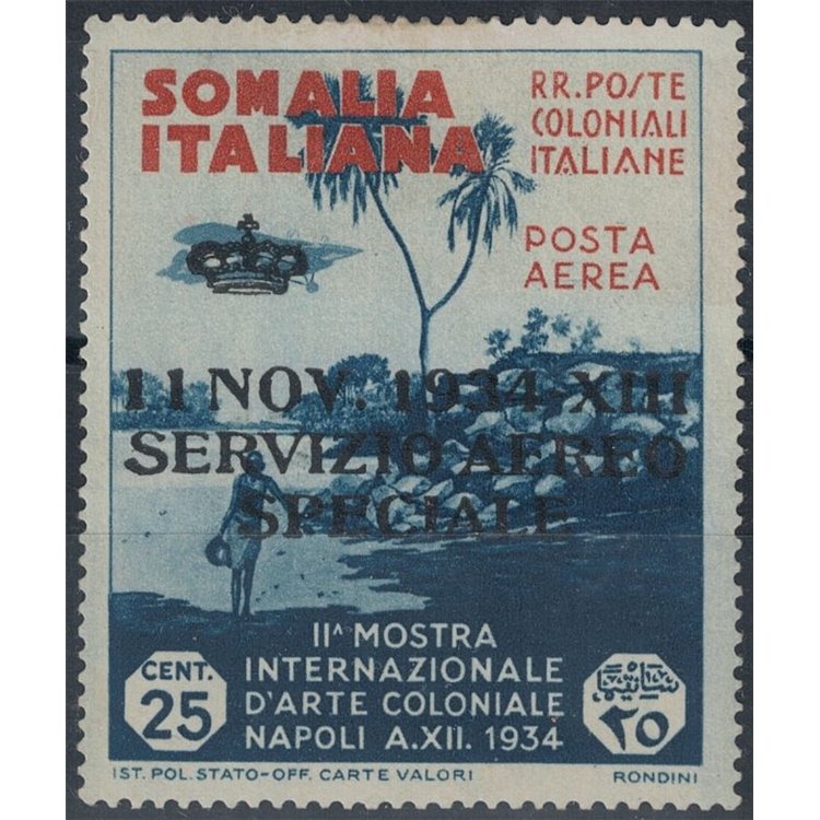 SOMALIA ITALIANA 1934 Servizio aereo speciale MNH**
