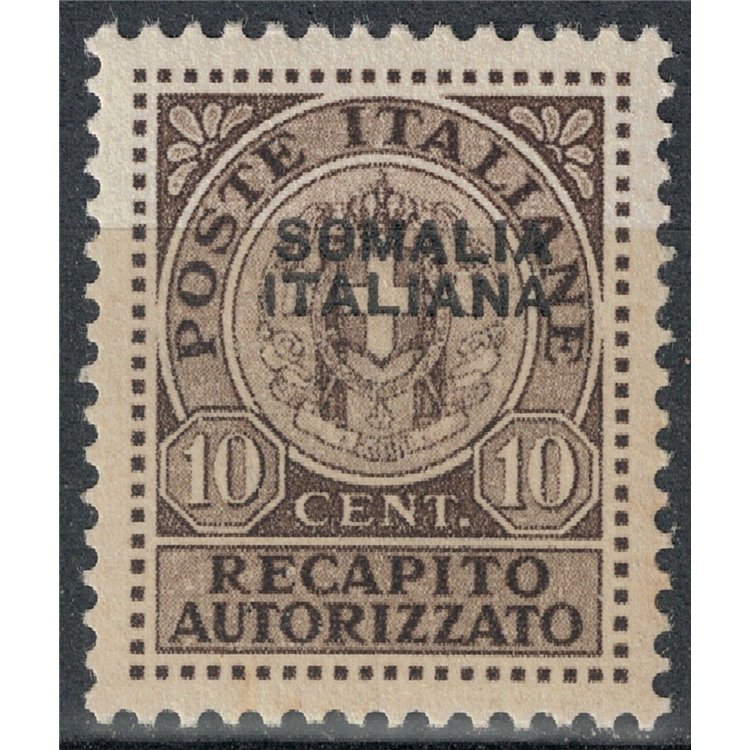SOMALIA ITALIANA 1939 Recapito autorizzato MNH**