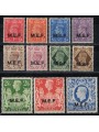 COLONIES (ENGLISH WEST) 1943-47 MEF (London) 11v MH*