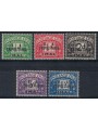 TRIPOLITANIA (WESTERN ENGLISH) 1950 Postage due overprinted BA 5v MH*