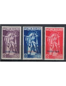 TRIPOLITANIA 1930 Francesco Ferrucci (posta aerea) 3v MNH**