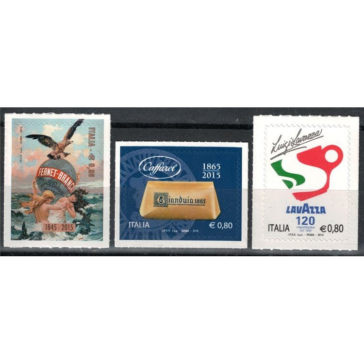 ITALY 2015 Excellence of the Production System 3v MNH**