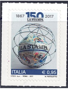 ITALY 2017 La Stampa MNH**