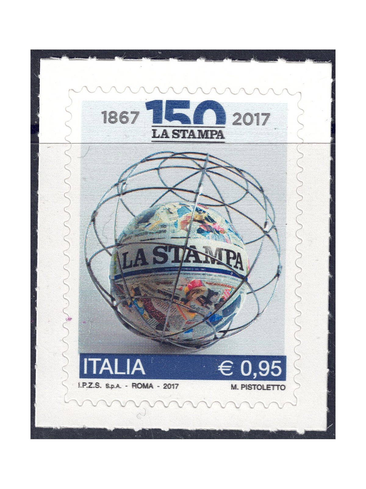ITALIA 2017 La Stampa MNH**