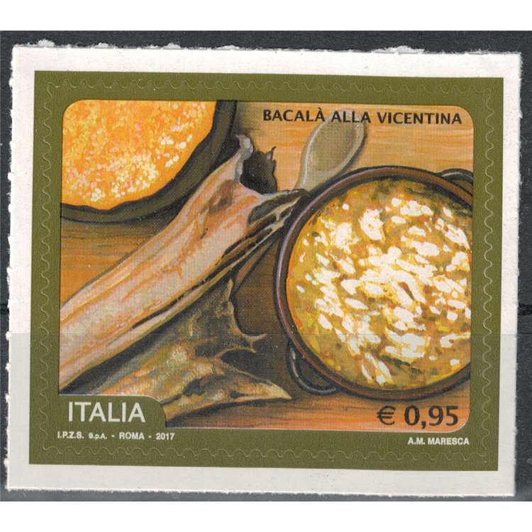 ITALY 2017 Bacalà alla vicentina MNH**