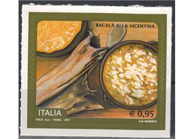 ITALIA 2017 Bacalà alla vicentina MNH**