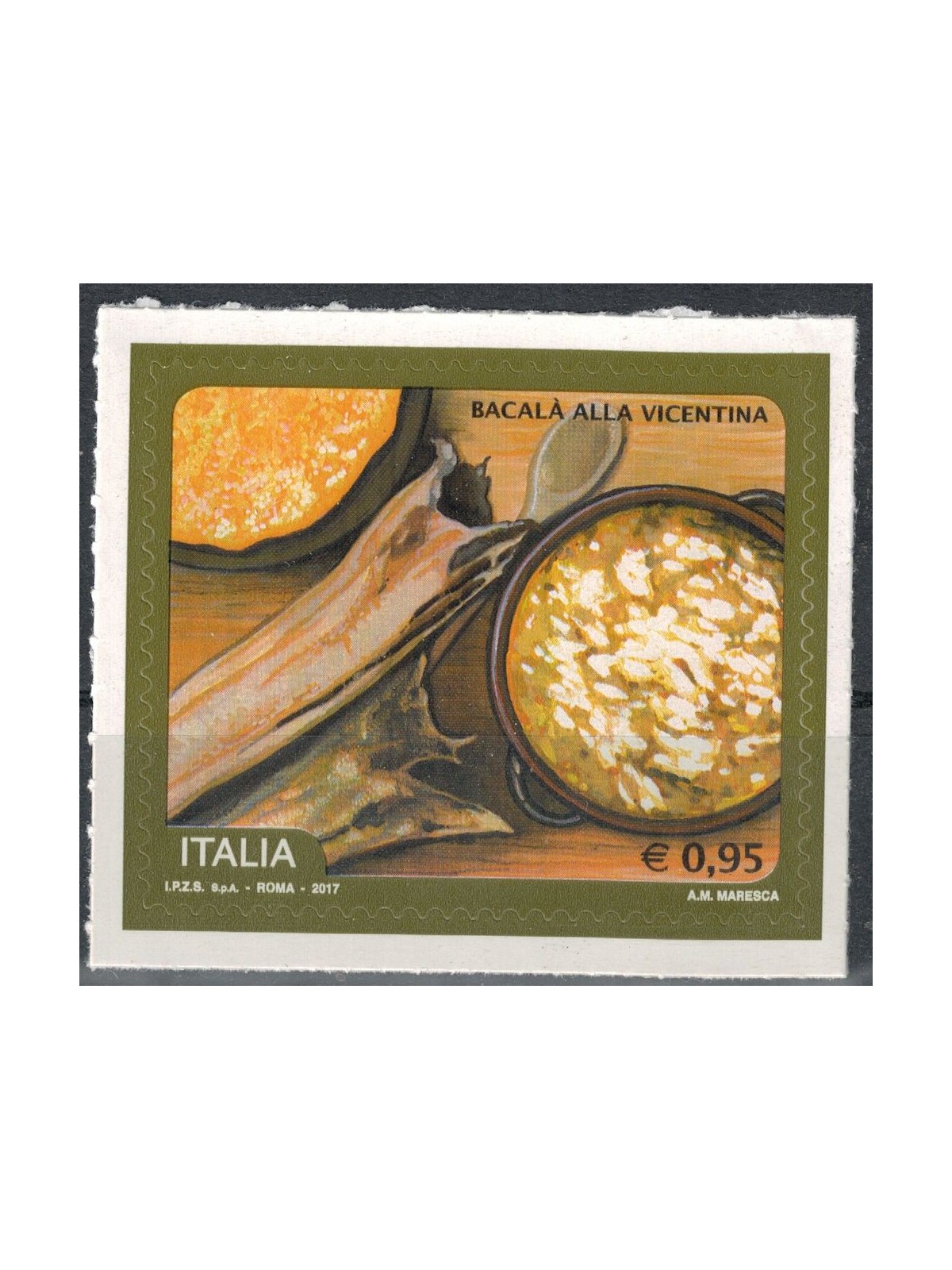 ITALY 2017 Bacalà alla vicentina MNH**