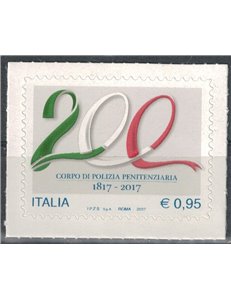 ITALIA 2017 Corpo di Polizia Penitenziaria MNH**