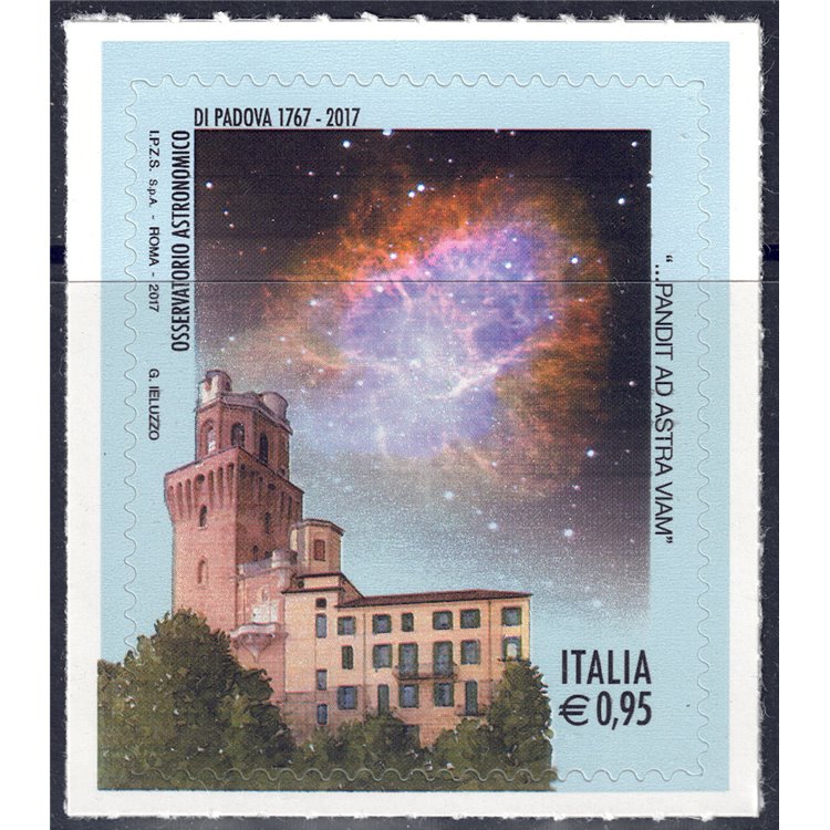ITALY 2017 Astronomical Observatory of Padua MNH**