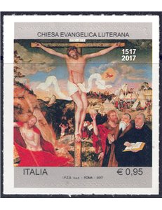 ITALY 2017 Evangelical Lutheran Church MNH**