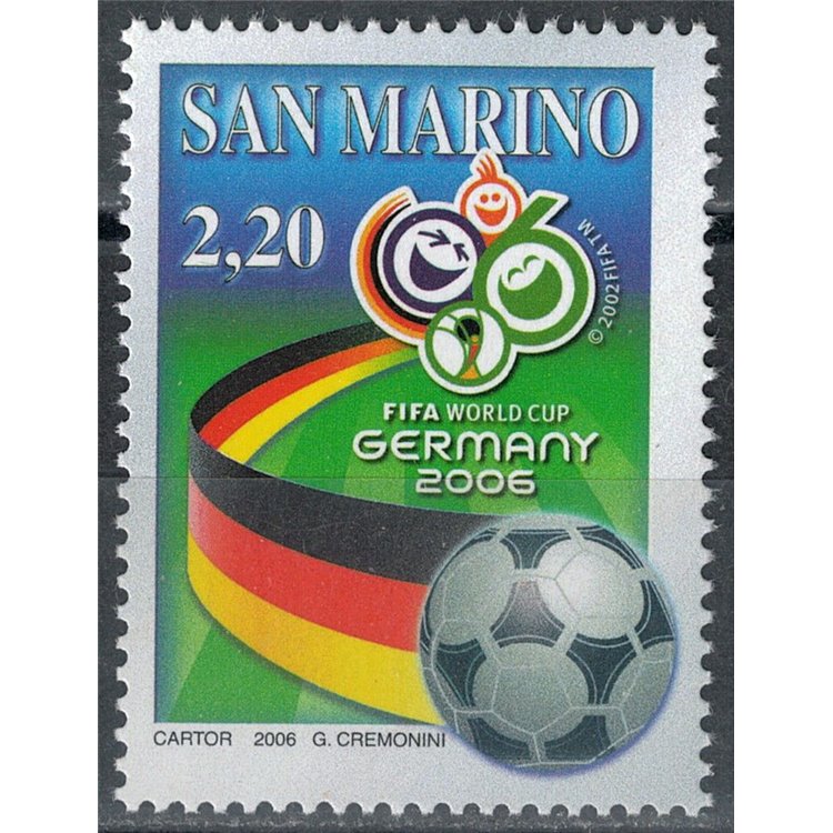 SAN MARINO 2006 FIFA World Cup MNH**