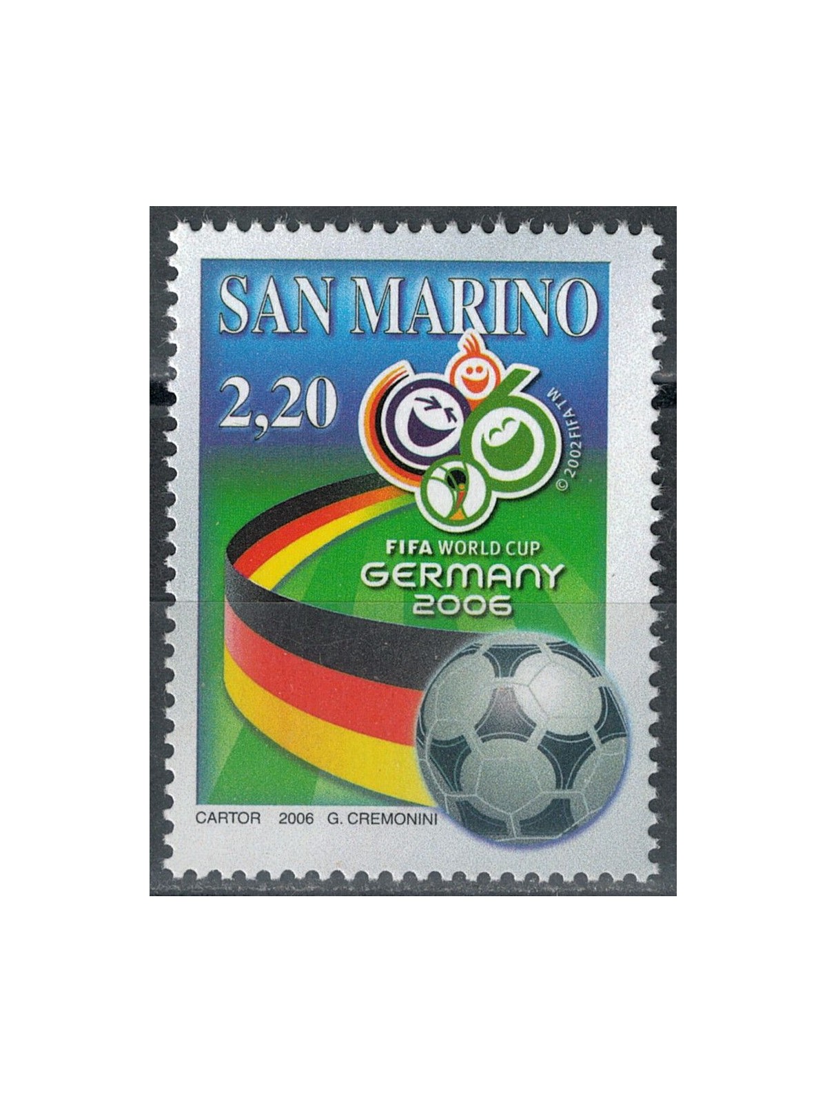 SAN MARINO 2006 FIFA World Cup MNH**