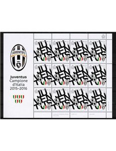 SAN MARINO 2016 Juventus campione d'Italia MF MNH**