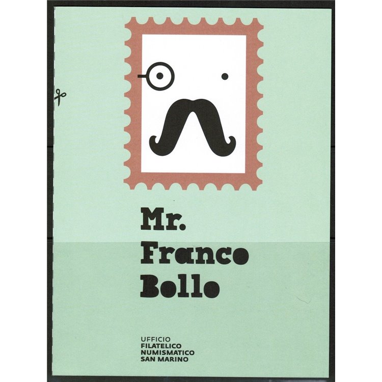 SAN MARINO 2016 Mister Franco Bollo BF MNH**