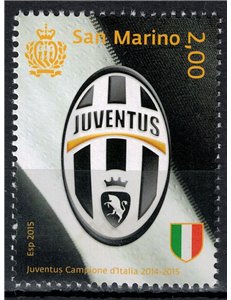 SAN MARINO 2015 Juventus Italian champion MNH**