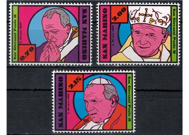 SAN MARINO 2015 John Paul II 3v MNH**