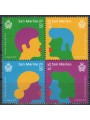 SAN MARINO 2015 Kissing Day 4v MNH**