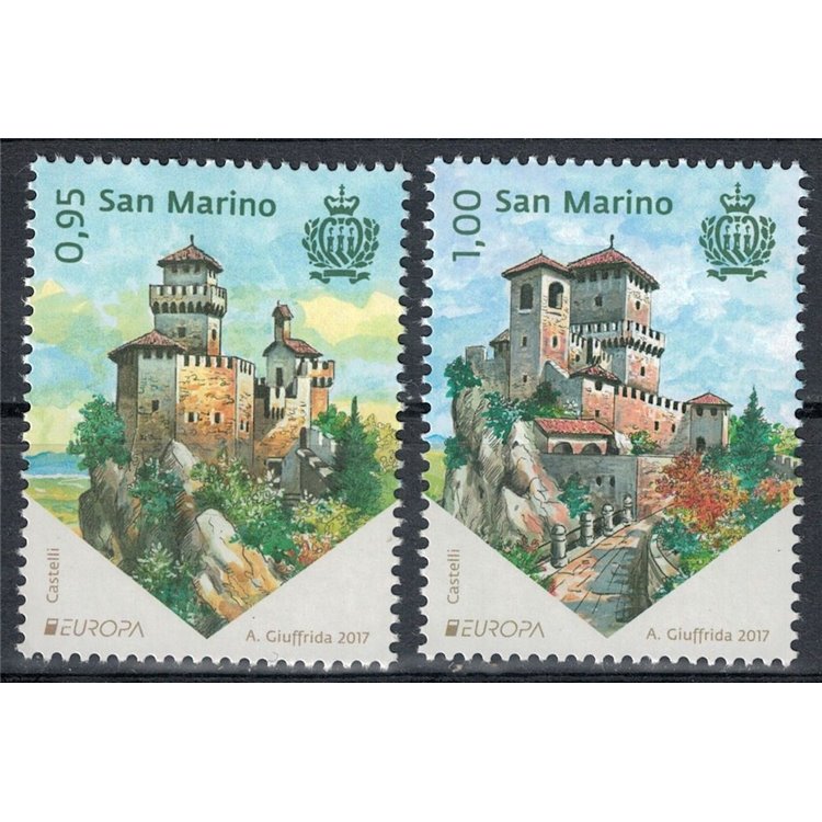SAN MARINO 2017 Europa 2v MNH**