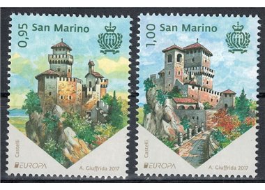 SAN MARINO 2017 Europa 2v MNH**
