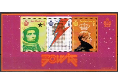 SAN MARINO 2017 David Bowie BF MNH**