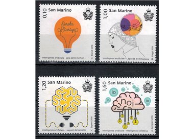 SAN MARINO 2016 Artificial Intelligence 4v MNH**