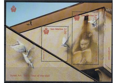 SAN MARINO 2016 Street Art s/s MNH**