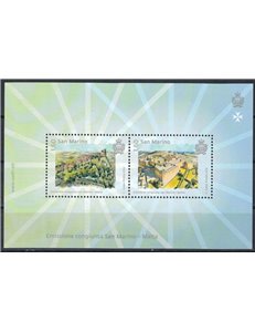 SAN MARINO 2016 The Fortresses s/s MNH**