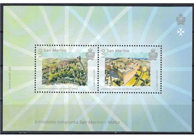 SAN MARINO 2016 The Fortresses s/s MNH**