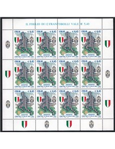ITALIA 2005 Juventus campione d'Italia MF MNH**