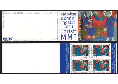 VATICAN 2001 Christmas booklet us