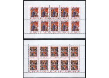 VATICANO 2004 Papa Pio V 2 MF MNH**