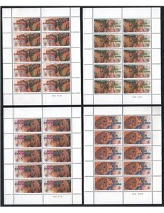 VATICANO 2003 Animali in San Pietro, mosaici 4 MF MNH**