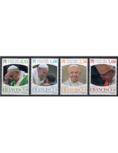 VATICAN 2016 Pontificate of Pope Francis 4v MNH**
