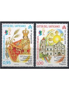 VATICAN 2016 Eucharistic Congress 2nd edition MNH**