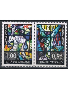 VATICANO 2016 Pasqua 2v MNH**