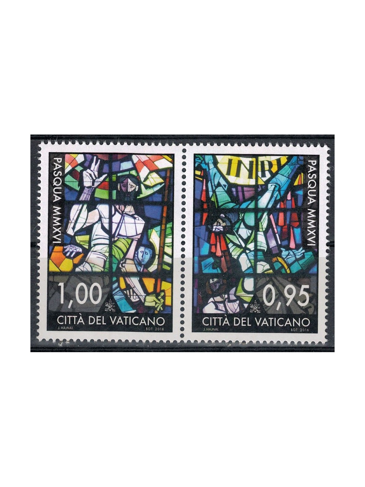 VATICANO 2016 Pasqua 2v MNH**