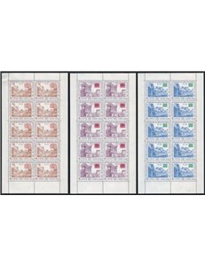 VATICAN 2002 First papal stamp 3 m/s MNH**