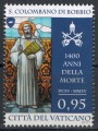 VATICANO 2015 San Colombano di Bobbio MNH**