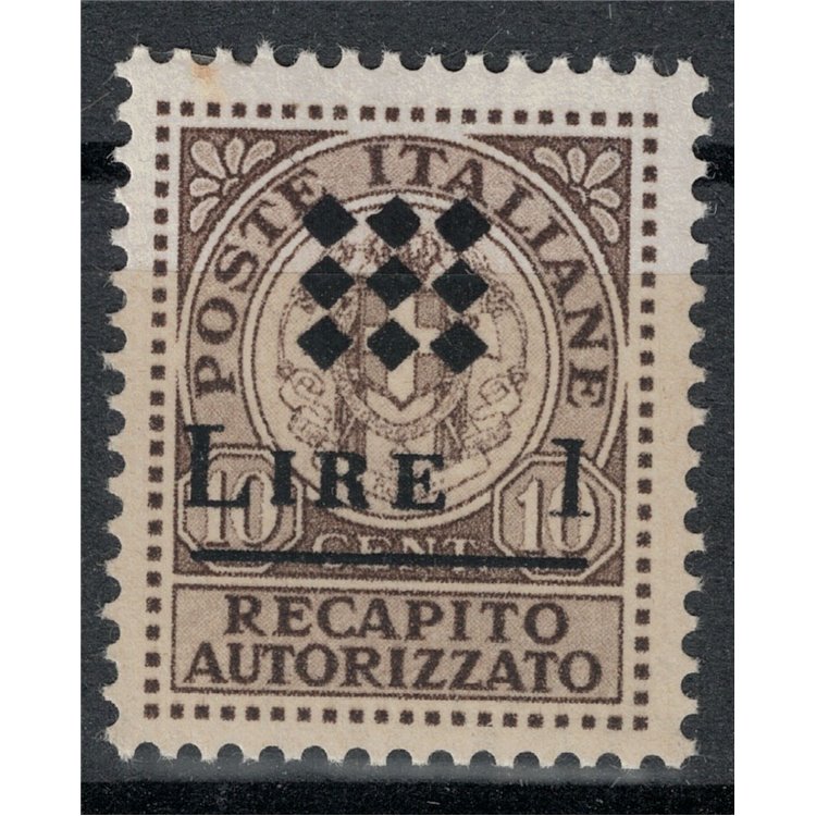 GUIDIZZOLO 1945 Authorized delivery (diamond overprint) MH*
