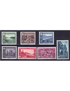 CAMPIONE 1944 Paesaggi e vedute 7v MH*