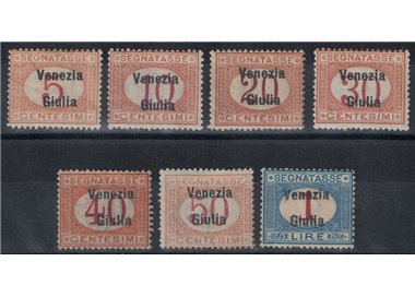 VENEZIA GIULIA 1918 Segnatasse 7v MH*