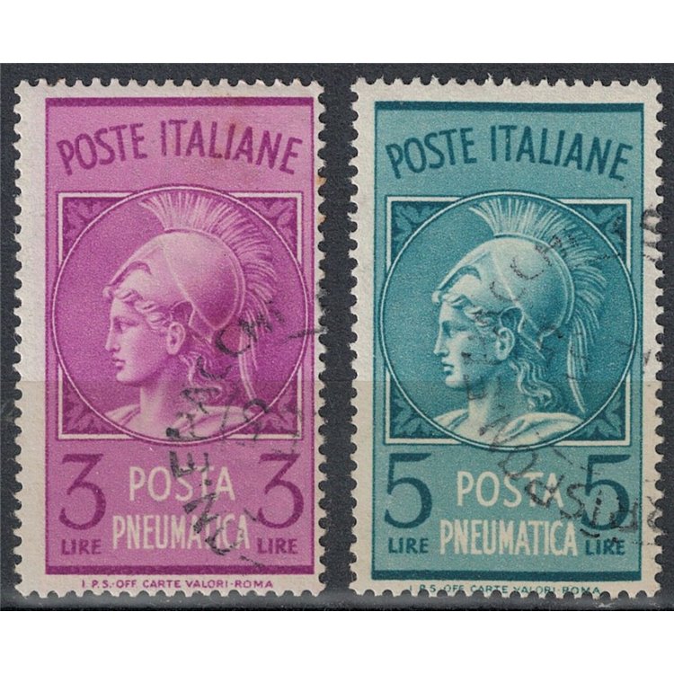 ITALIA 1947 Posta pneumatica 2v us