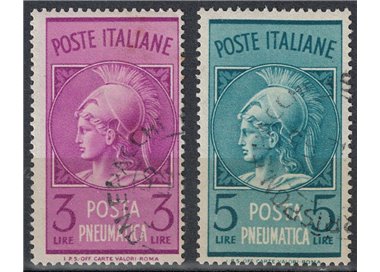 ITALIA 1947 Posta pneumatica 2v us
