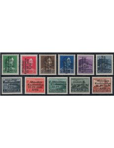 ALBANIA (WESTERN ITALIAN) 1939 Constituent Assembly 11v MH*
